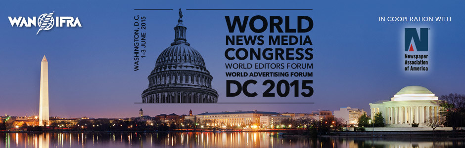 67th World News Media Congress · 22nd World Editors Forum · 25th World Advertisi