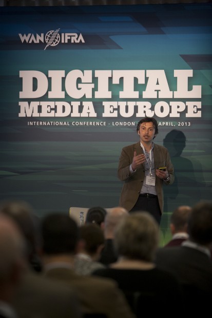 Federico Vittadello, Digital Innovation Lab at RCS MediaGorup S.p.A (Italy) presents as part of our hugely popular paid content panel